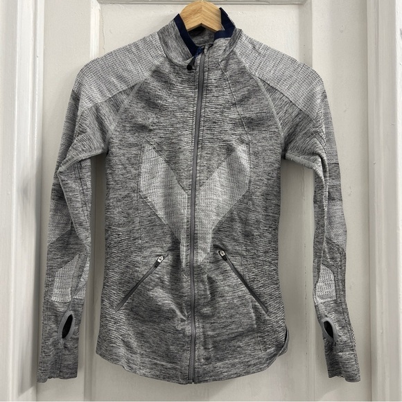 LNDR The Summit Jacket - Grey Marl size XS/S - Picture 2 of 7